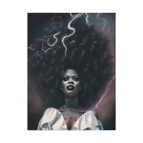 bride of frankenstein black dress Canvas Art Micheline pitt Size:5 Years _okendo:syndication_key:CL134604002 Clarice Linen Midi Dress 49.5 26.75