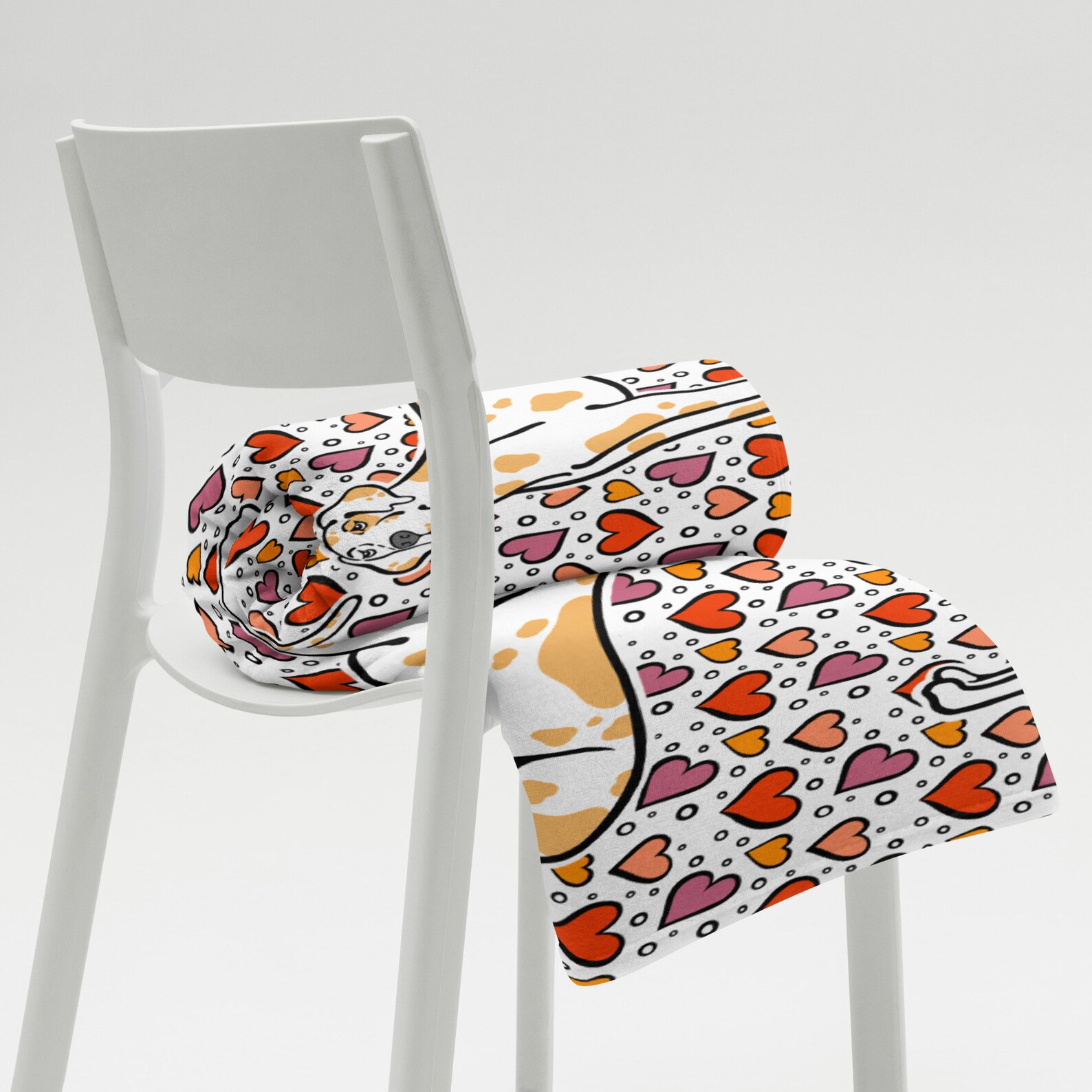 Fawnequin Great Dane Throw Blanket Holiday Dog Blanket Great Etsy