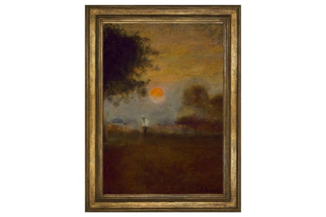 Vintage Moon Print Digital Printable Art Vintage Home Decor Digital