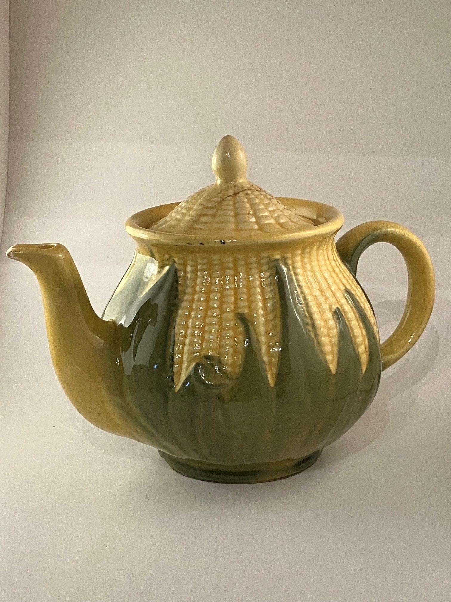 Shawnee Corn King Teapot Etsy