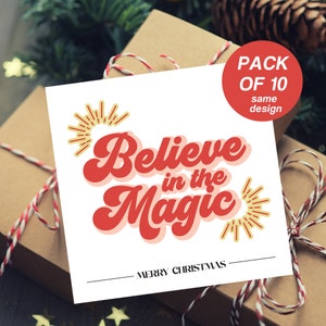 White Pack of 10 Folded Aussie Christmas Cards with Envelopes