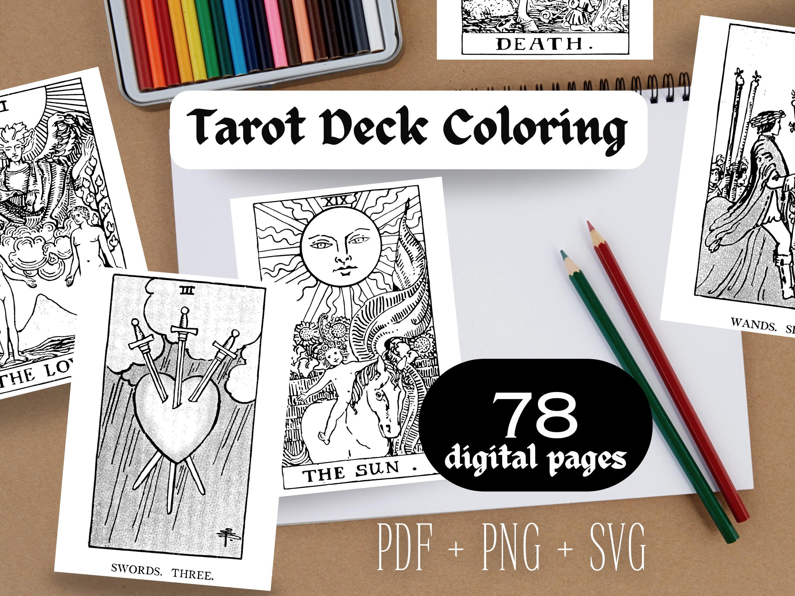 Transparent tarot - Etsy 日本