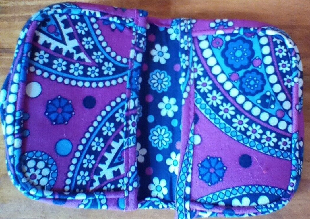 VERA BRADLEY Card Keeper Business Card Holder Etsy