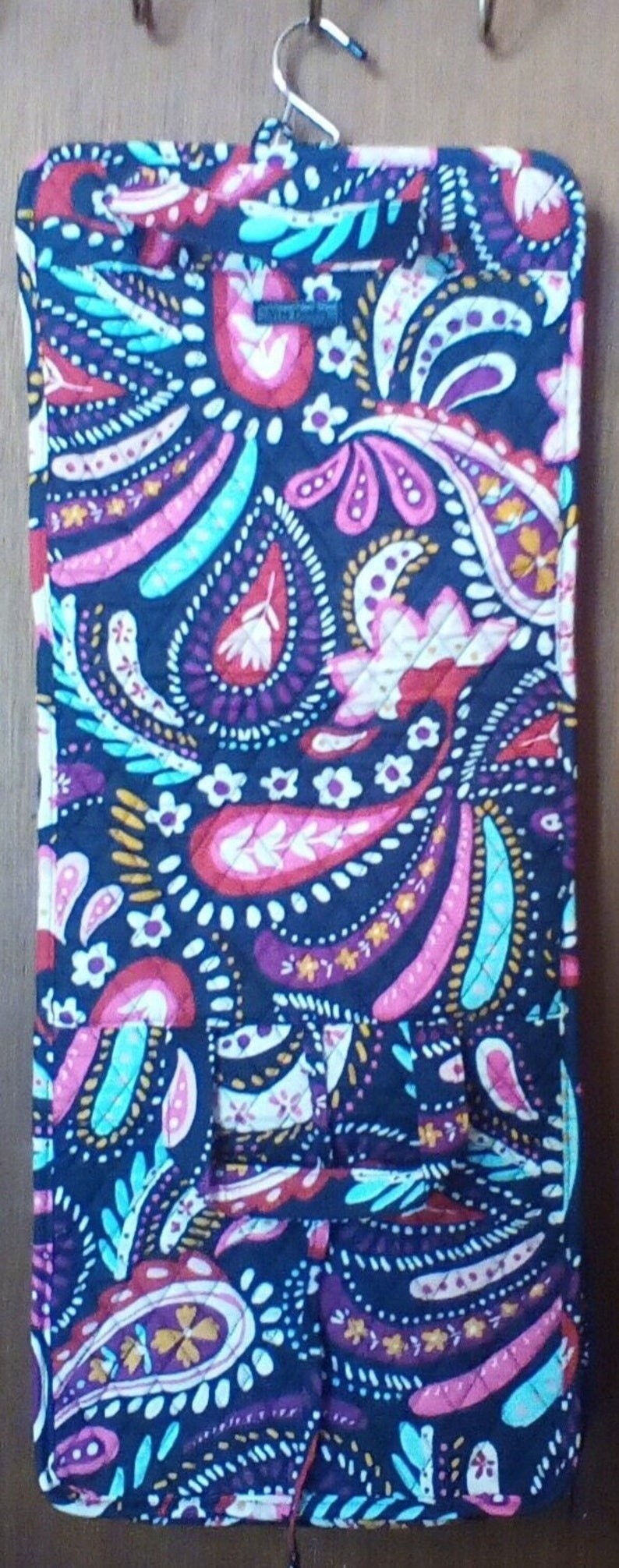 Vera Bradley Grand Hanging Organizer Makeup Cosmetic Travel Etsy