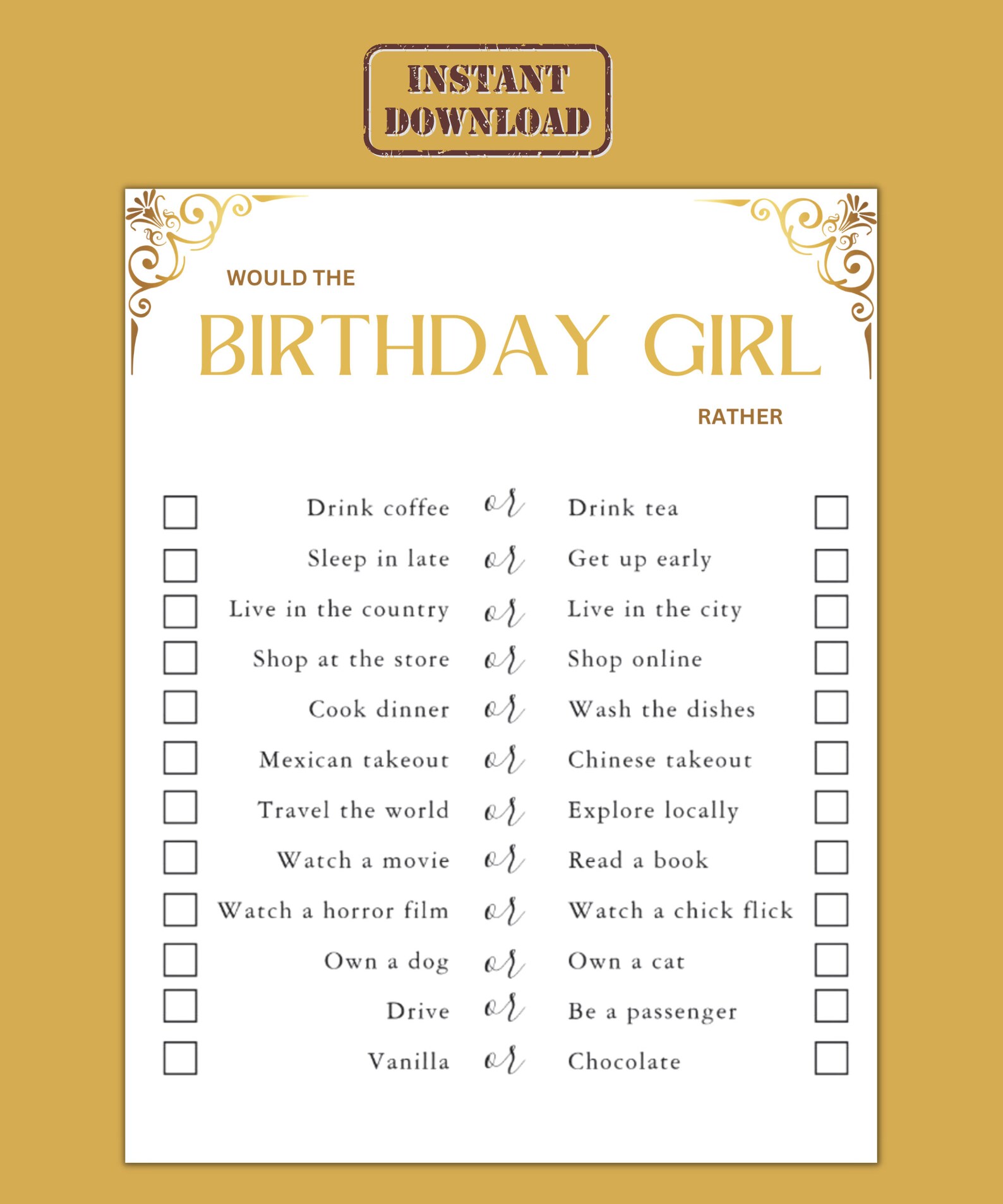 Printable 60th Birthday Party Games 60th Birthday Games Born in 1963 ...