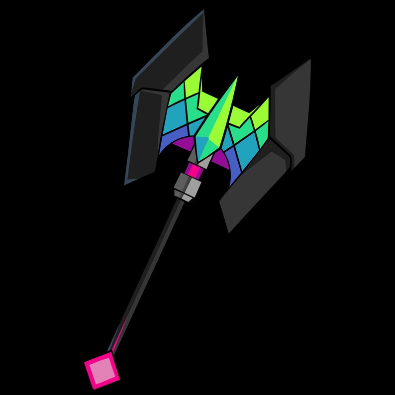 For Brawlhalla RGB Pack Axe Weapon Skin Etsy