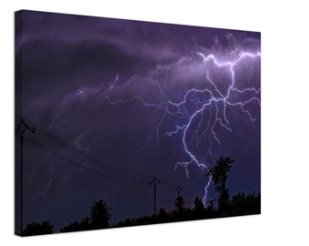 Lightning Canvas