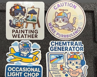 PropHatCat Sticker Pack 2