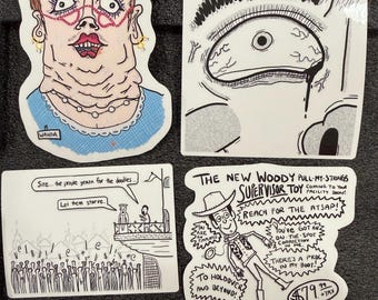 ATCdoodles Sticker Pack 4 | "To Holdover and Beyond!"