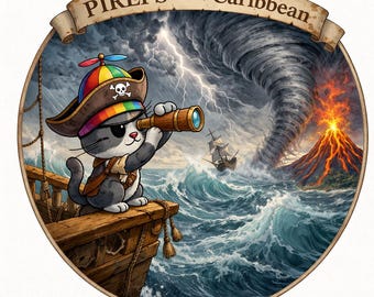 PIREPS of the Caribbean Sticker | Aviation Weather Humor | ATC Pilot Gift