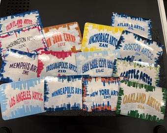 Stickers | Air Traffic Control Center (ARTCC) Trading Cards | Stickers