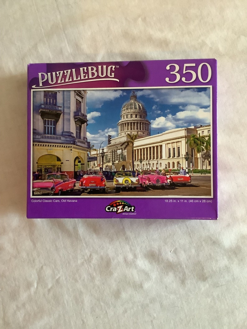 Crazart Puzzlebug 350 Pc. Puzzle colorful Classic Etsy