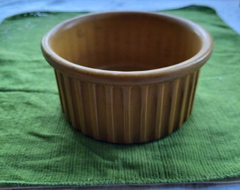 Vintage Bennington Potters Stoneware Casserole Soufflé Dish