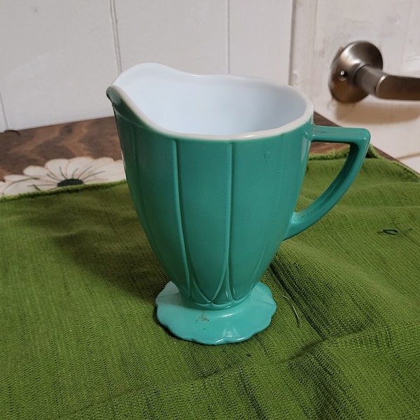 Glass Creamer Container Etsy