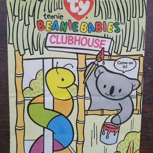 Complete 1998 McDonalds Teenie Beanie Babies NIP with Bags and Promo Materials