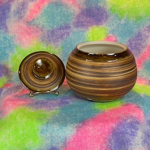 Hand Thrown Lidded Jar, Handmade Porcelain Jar, Sugar Container, Tea Container, Coffee Container