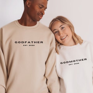 Gift Idea for Godmother Godfather Proposal Custom Godmother Godfather Shirt Unique Keepsake for Godparent Special Proposal Gift for Baptism
