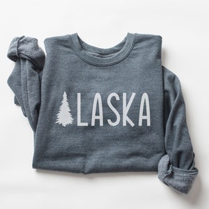 Alaska Lover Sweatshirt for Alaska Cruise Gift Idea for Alaska Adventure Outdoorsy Crewneck for Alaska Cruise Family Vacation