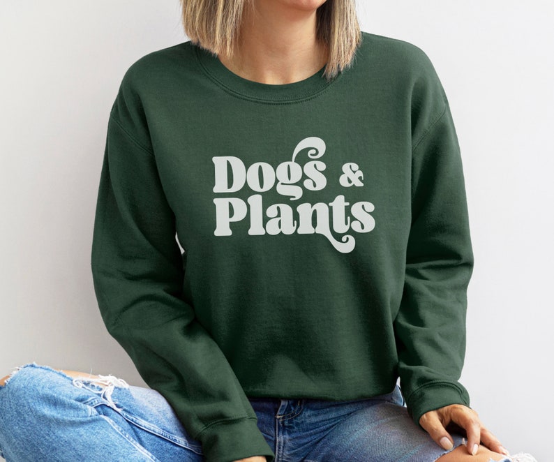 Dogs and Plants Shirt for her