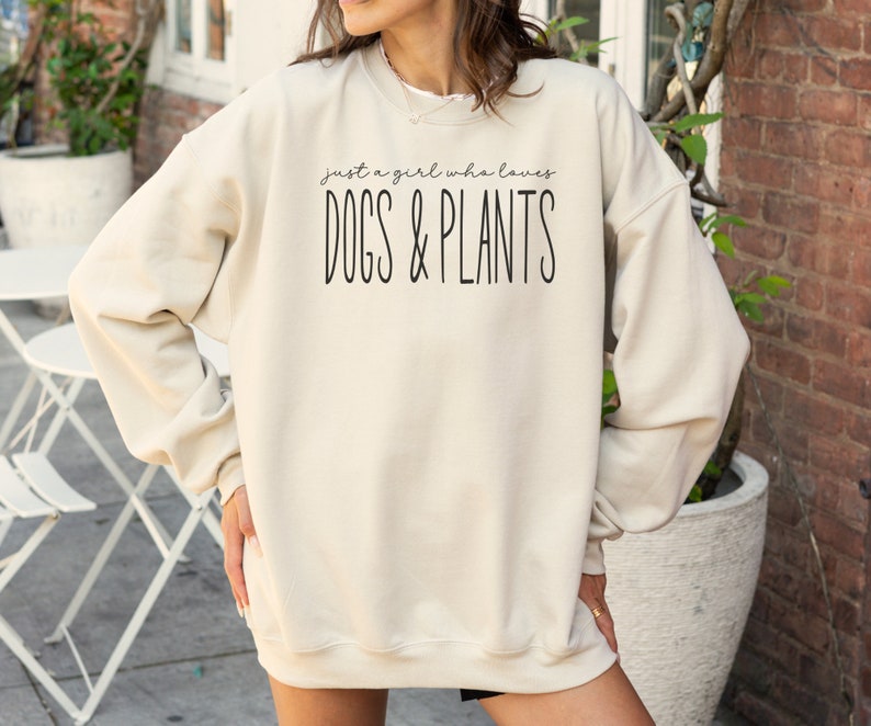 Plant Lover Crewneck Sweater for her