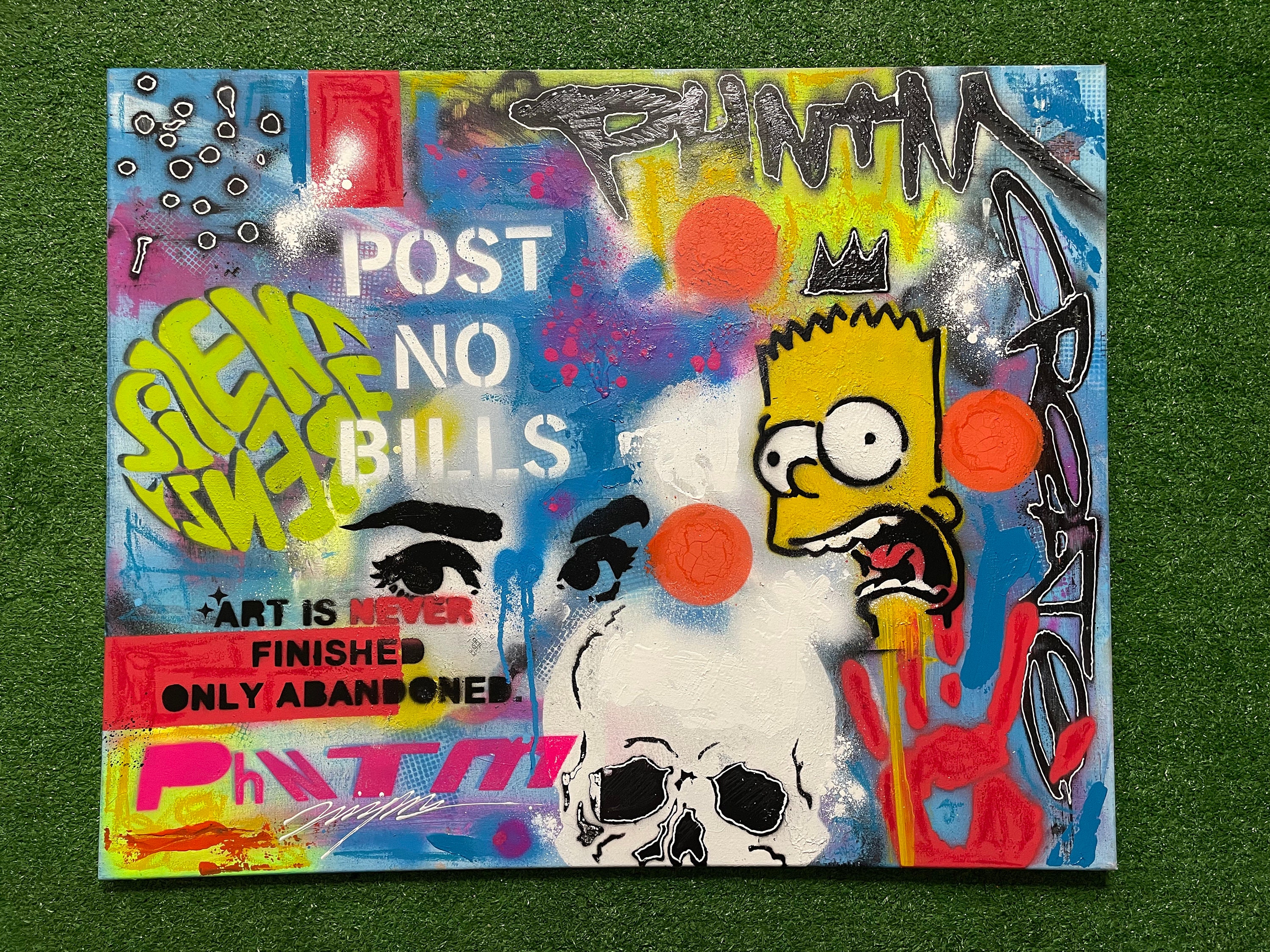 Bart Simpson Poster - 8x10 Set - Banksy Wall Art - Graffiti Wall Art of  Louis Vuitton - LV Wall Decor - Money Decorations Wall Decor - Urban Wall