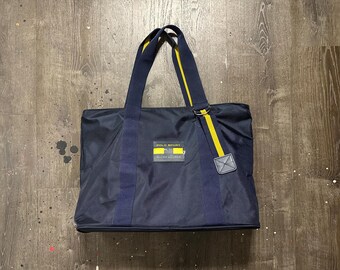 Rare Vintage Y2K Ralph Lauren Polo Sport Heavy Nylon Shoulder/ Duffel Bag