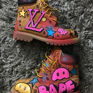 louis vuitton timberland shoes