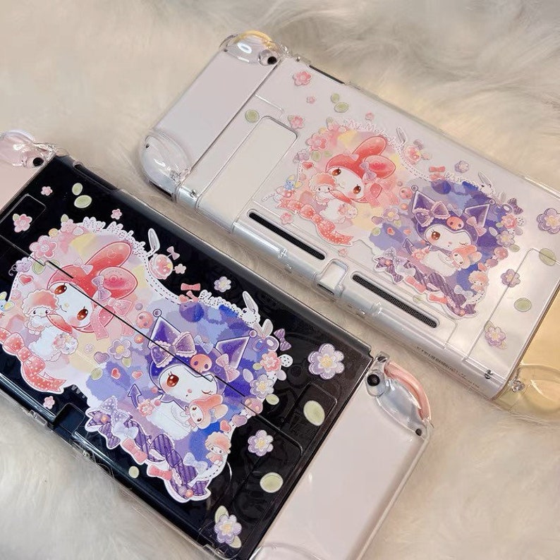 Nintendo Switch/switch OLED Kuromi Case Dock Cover Etsy