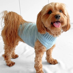 CROCHET PATTERN, crochet pet sweater, crochet dog jumper pattern, crochet jumper tutorial, pet coat, cat sweater, crochet for pets, diy pets