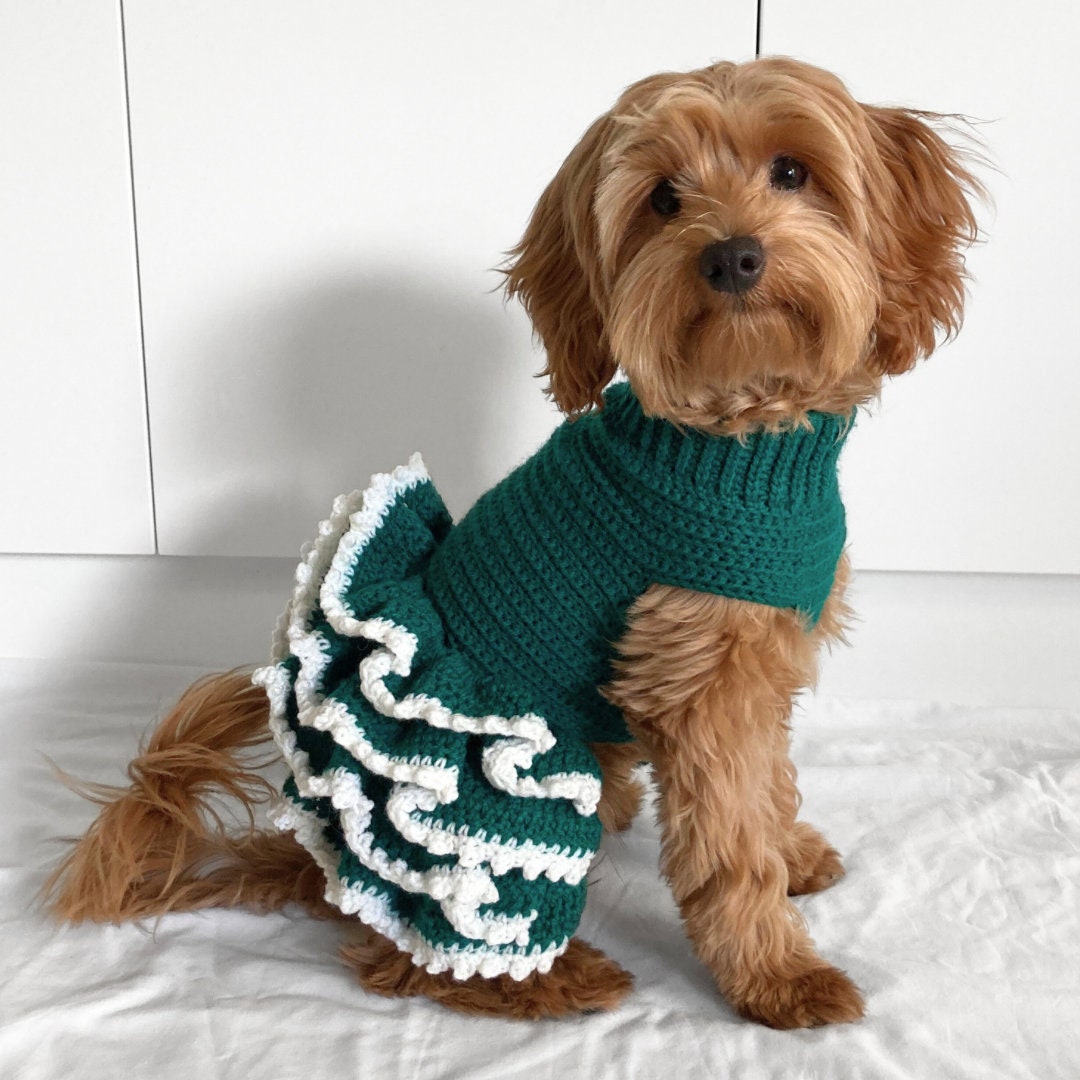 crochet-pattern-lottie-and-lulu-s-christmas-tutu-crochet-dog-dress-paw-dress-crochet-dog-sweater-crochet-christmas-dress-handmade-gift-etsy
