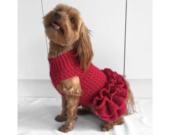 CROCHET PATTERN, Crochet Dog Jumper, Pet Tutu, Crochet Dog Sweater Pattern, Crochet  Puppy Dress, Crochet Pet Sweater, Crochet for Pets, Cat - Etsy