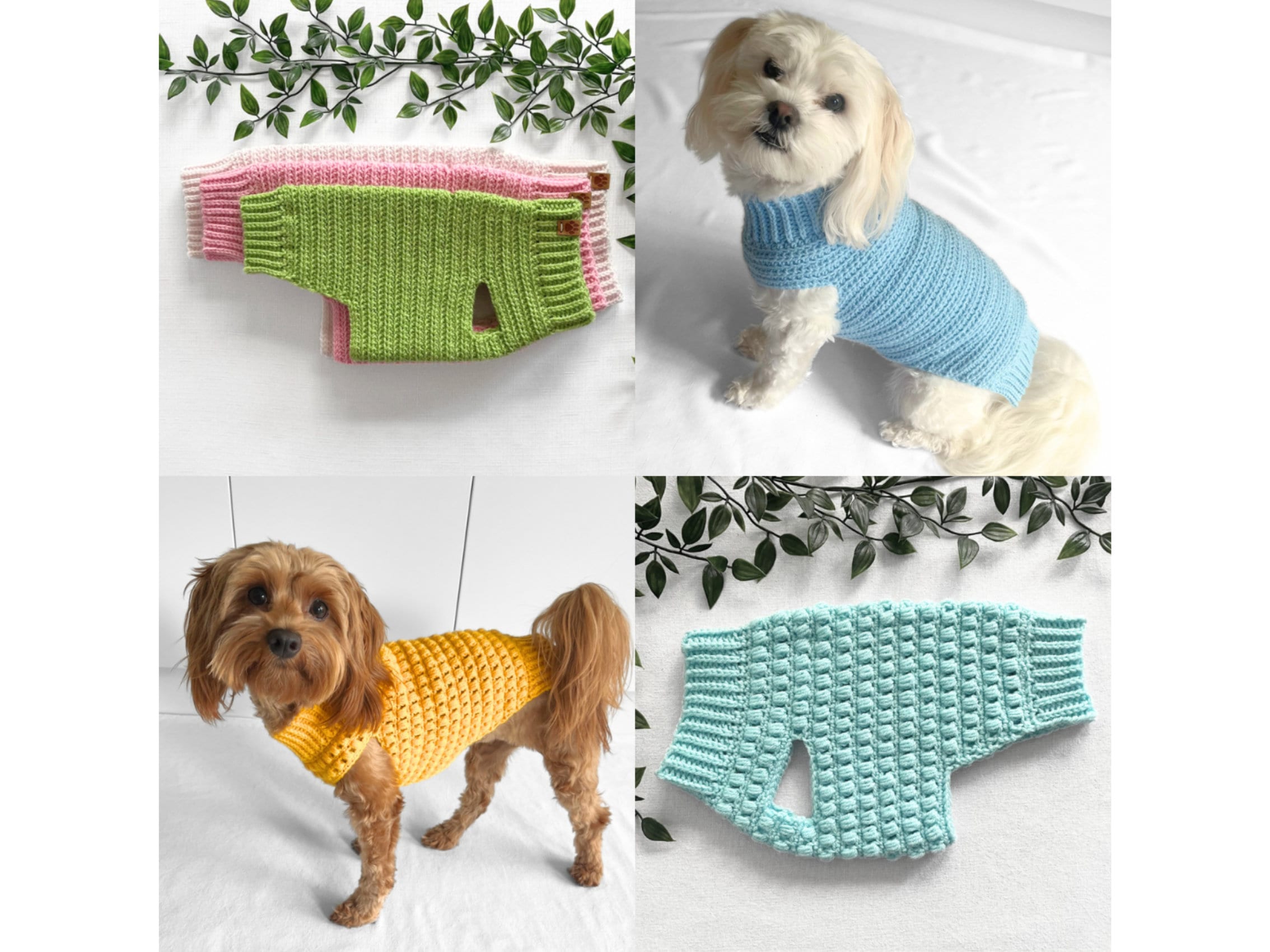 PATRON DE CROCHET jersey para perros a crochet patron de sueter para perros sueter a crochet crochet para mascotas sueter para gatos diy ropa para mascotas regalo para mascotas Etsy Mexico