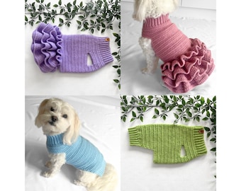 CROCHET PATTERN BUNDLE, crochet dog jumper, pet tutu, dog sweater pattern, crochet puppy dress, crochet pet sweater, crochet for pets, cat