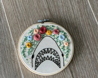 Jaws Embroidery