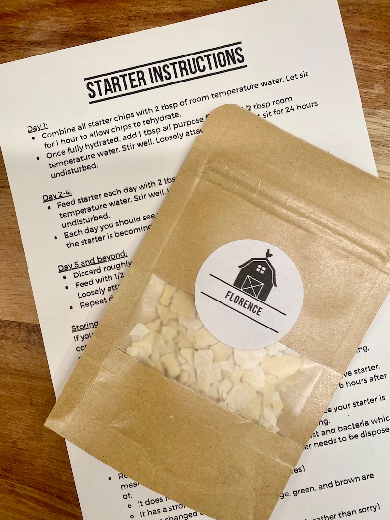 Sourdough Starter Kit Etsy
