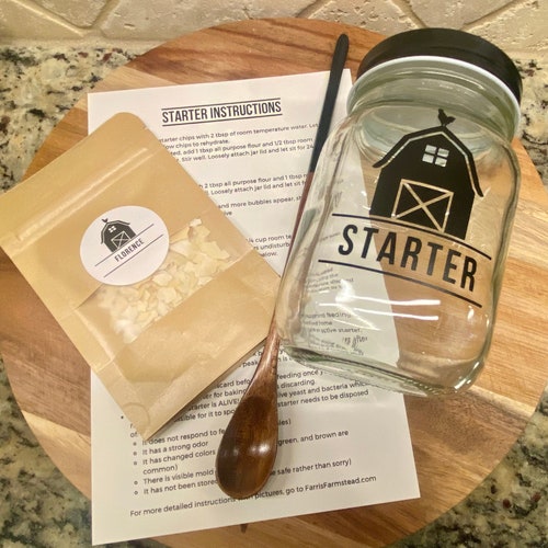 San Francisco Sourdough Complete Bread Baking Kit and Etsy
