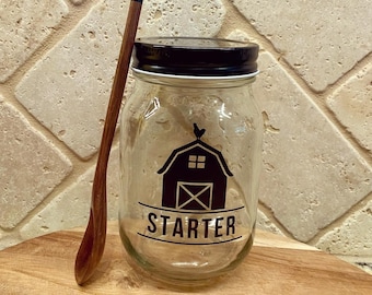 Sourdough Starter Jar