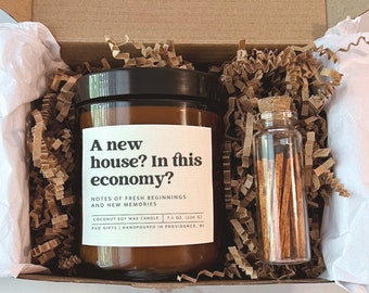 Funny Housewarming Gift Box Homeowner Gift for New Home Real Estate Closing Gift Basket New Homeowner Gift Funny Housewarming Gift