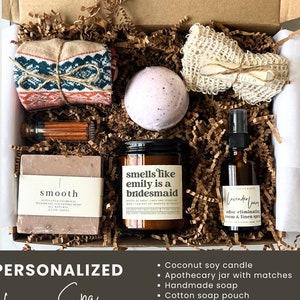 Bridesmaid Proposal Box Personalized Bridesmaid Gift Box with Name Dark Academia Bridesmaid Proposal