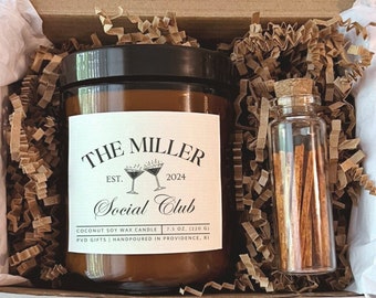 New Home Gift with Name Housewarming Gift Personalized Smells like a new home candle House Closing Gift Realtor Gift for Client
