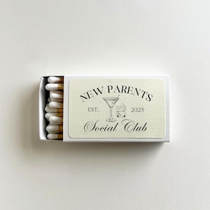 Guy Baby Shower Favor Ideas for Men Baby Shower Matches Cigar Bar Favor Ideas Dudes and Diapers Baby Shower
