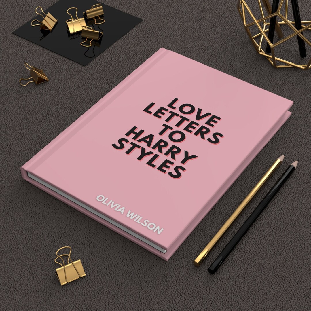 Personalized Notebook Harry Styles Notebook Love on Tour Etsy