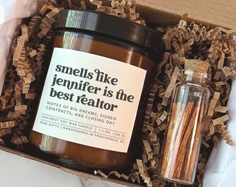 Personalized Realtor Closing Gift Box for Real Estate Agent Gift Real Estate Swag Client Gift to Realtor Closing Day Present