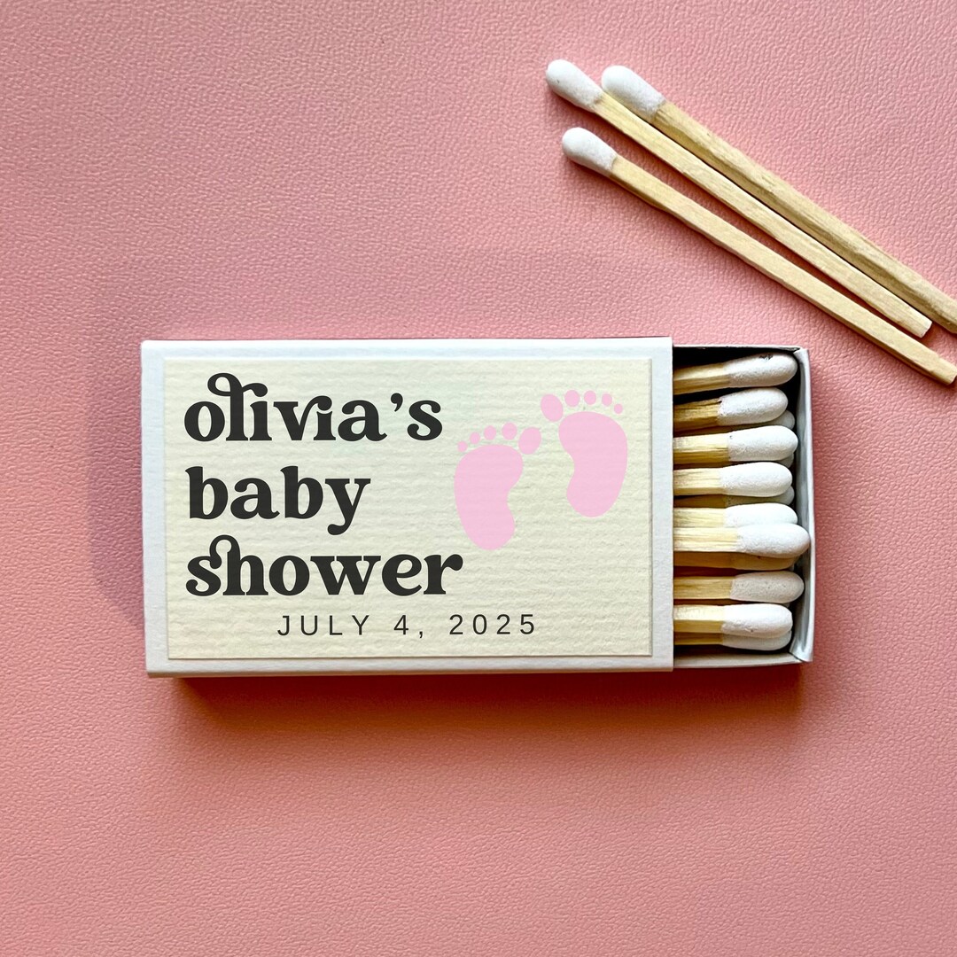 Personalized Baby Shower Favors for Guests in Bulk, Pink Baby Shower ...