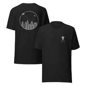 The A tee - ATLien front back t-shirt