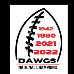 Championship DAWG years