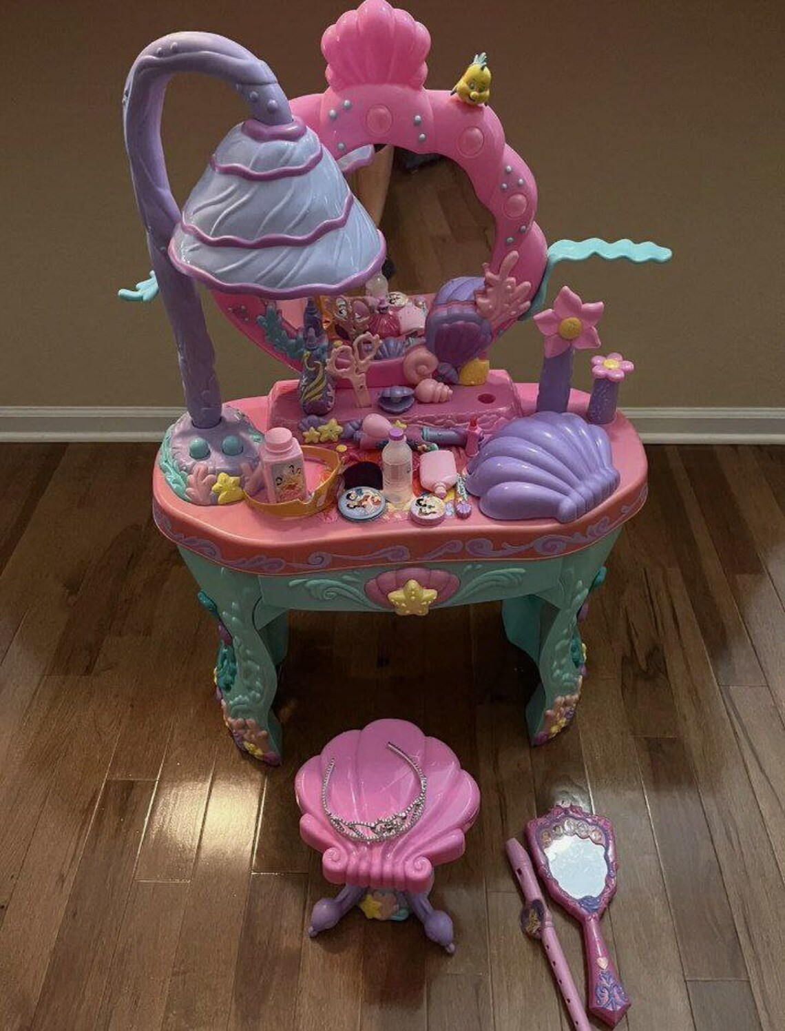 Vintage Talking Little Mermaid Ariel Beauty Salon Vanity Make Etsy
