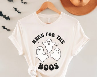 Funny Ghost T-Shirt: Halloween Bar Shirt, Spooky Season Gift