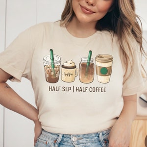 Speech Therapy Shirt, SLP Coffee Shirt, Speech Language Pathologist Gift, Speech Therapist Gift, Speech and Language pathology, SLPA T-Shirt