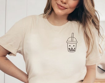 Kawaii Boba Tea T-Shirt, Bubble Tea Lover Gift